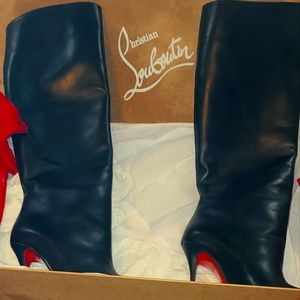 Christian Louboutin Vitish Leather 100mm Boot